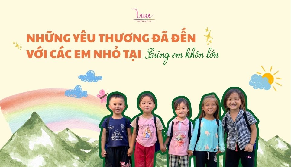 Những yêu thương đã đến với các em nhỏ tại Cao Bằng